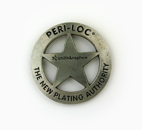Promotional Sheriff's Badge for Smith+Nephew Orthopaedics