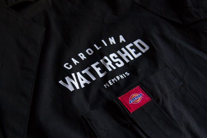 Staff shirt for Carolina Watershed (Restaurant)